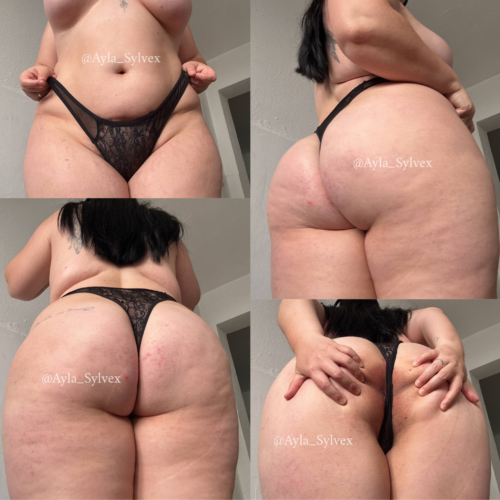 Tanguita negro de encaje floral